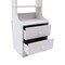 Modern Nightstand Storage Table Organizer w/ 2 Drawers For Bedroom Living Room